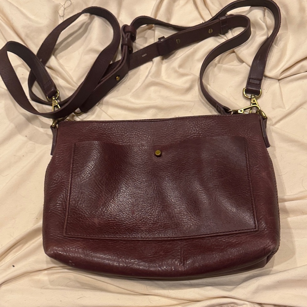 Madewell Leather Crossbody Bag